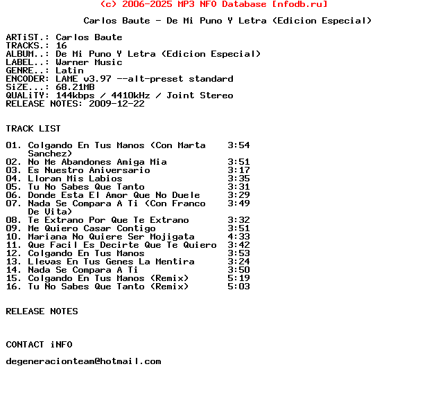 Carlos_Baute-De_Mi_Puno_Y_Letra_(EDICION_ESPECIAL)-SP-2009