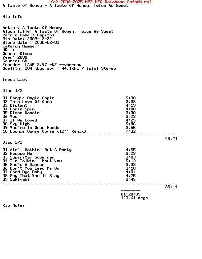A_Taste_Of_Honey-A_Taste_Of_Honey__Twice_As_Sweet-Remastered-2CD-2000