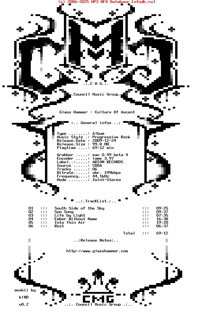 Glass_Hammer_-_Culture_Of_Ascent-2007-CMG