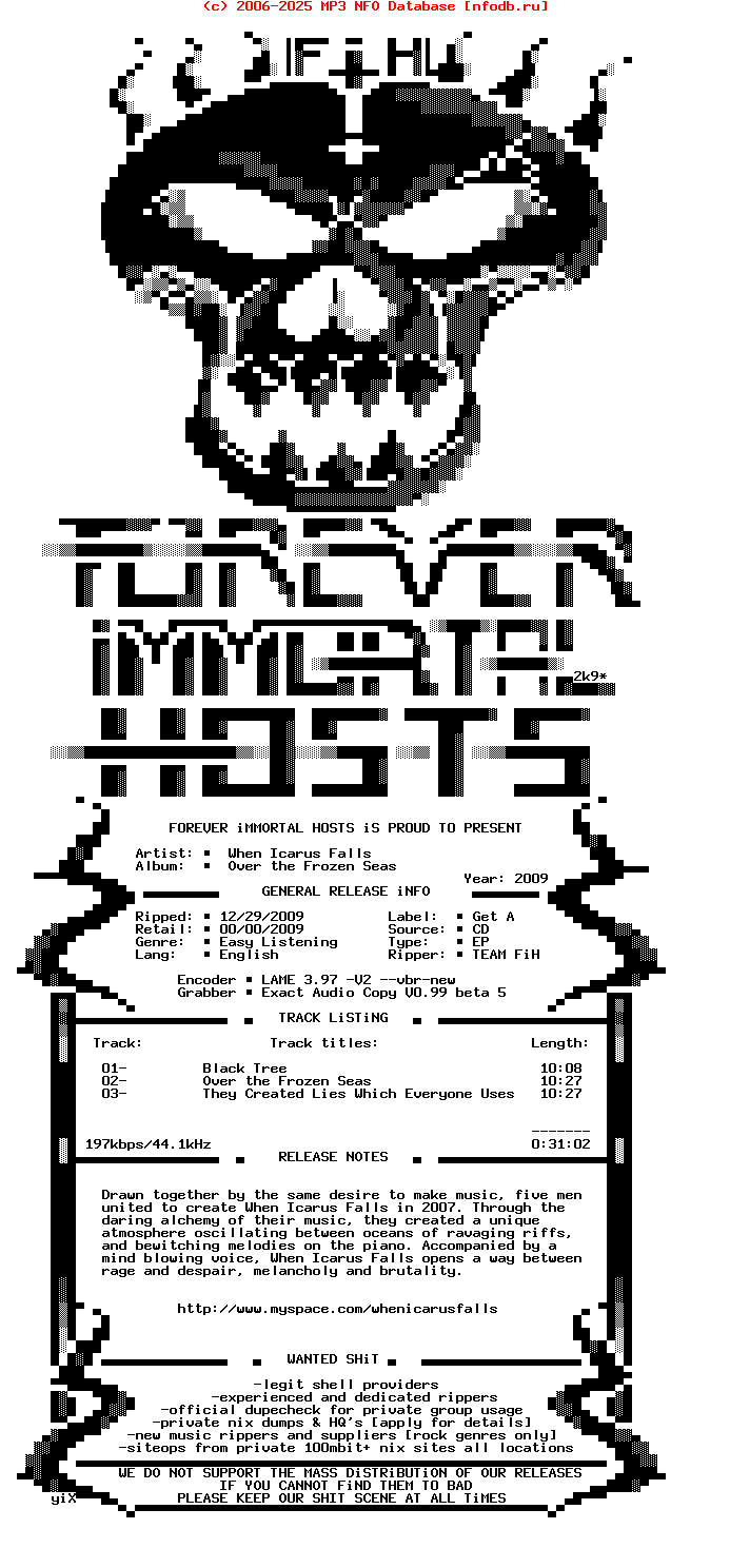 When_Icarus_Falls-Over_The_Frozen_Seas-EP-2009