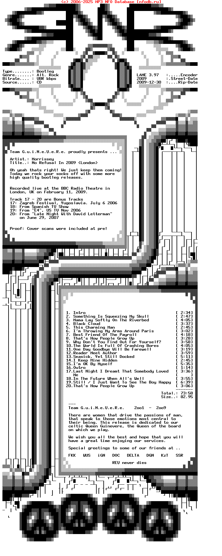 Morrissey-No_Refusal_In_2009_(LONDON)-(BOOTLEG)-2009