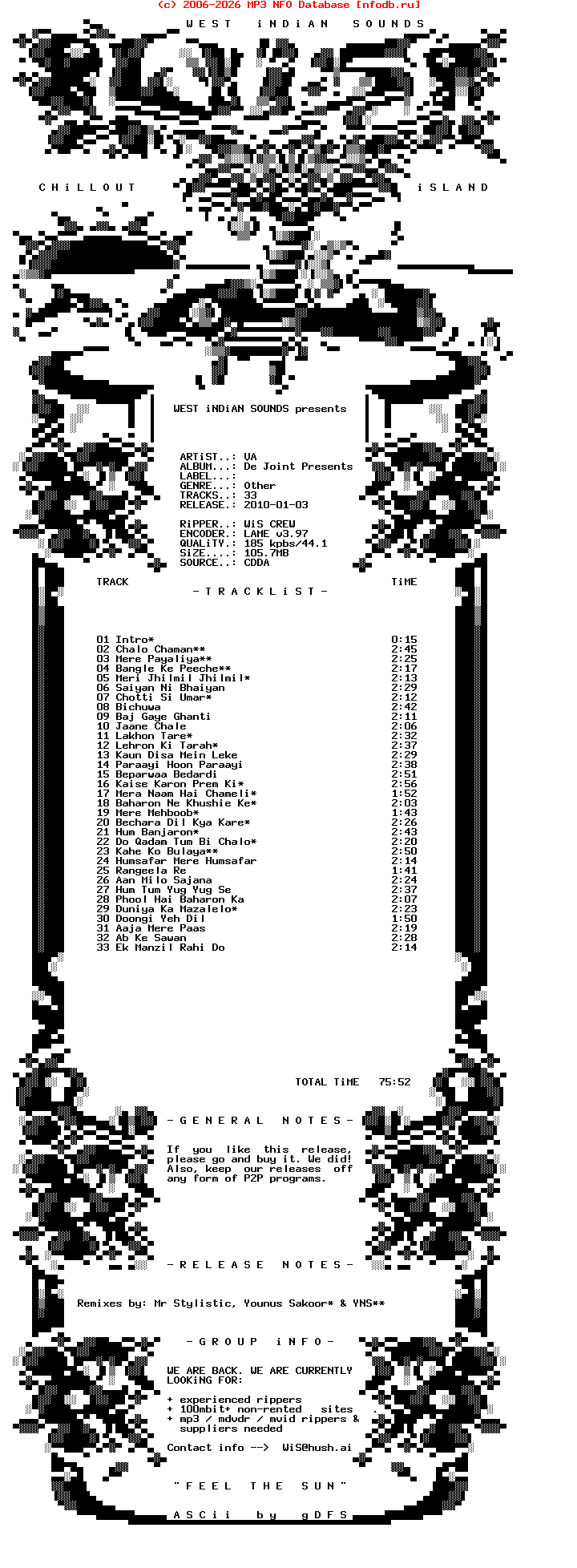 VA-De_Joint_Presents_Mr_Stylistic_And_Indiflo-Hire_Car-Bootleg-2009