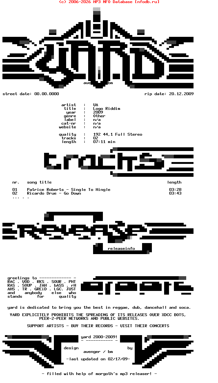 VA-Logo_Riddim-Promo-2009-YARD_INT