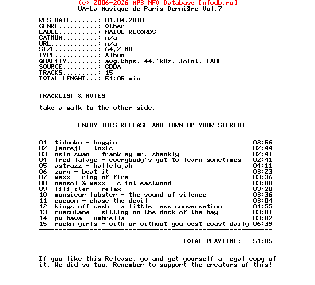 VA-La_Musique_De_Paris_Derniere_Vol.7-2009