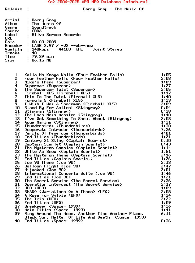 Barry_Gray-The_Music_Of-Ost_Cd-2009