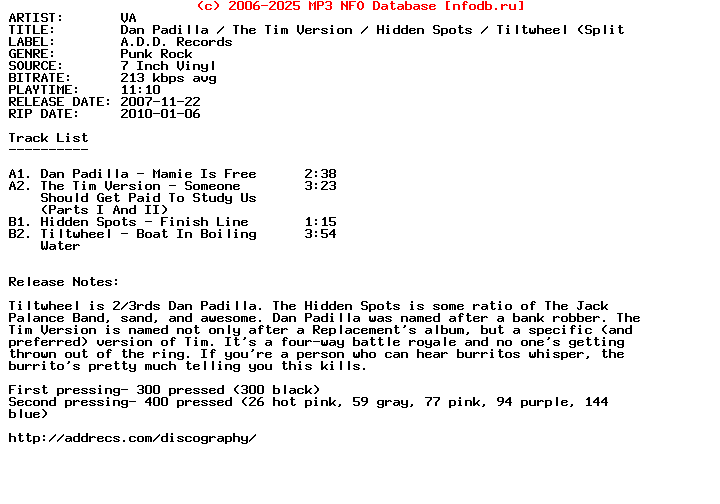 VA-Dan_Padilla-The_Tim_Version-Hidden_Spots-Tiltwheel-Split-VLS-2007