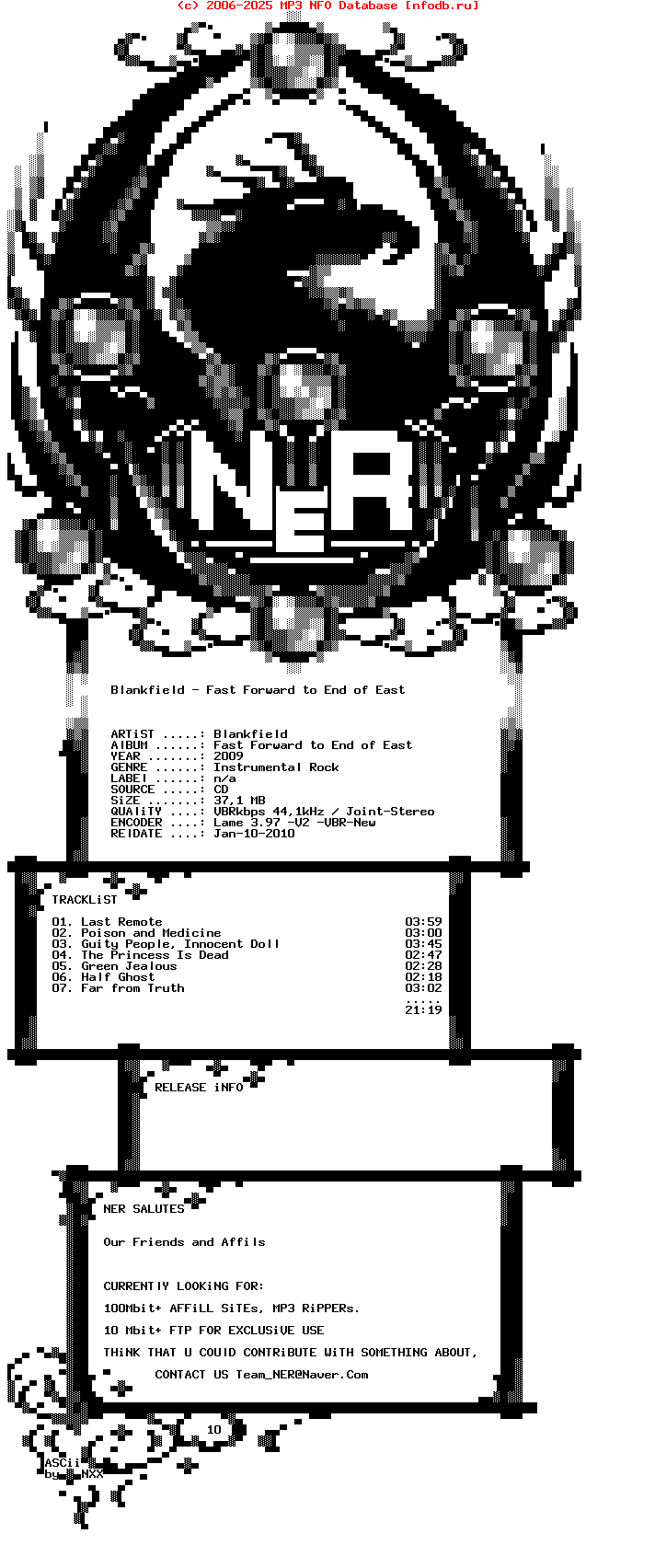 Blankfield-Fast_Forward_To_End_Of_East-2009-NER