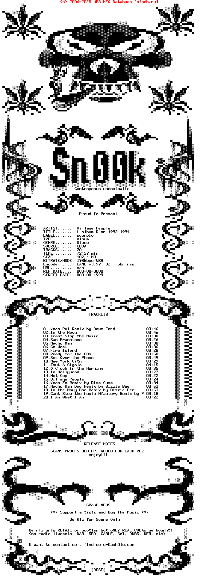 Village_People-L_Album_D_Or_1993_1994-1999-SNOOK