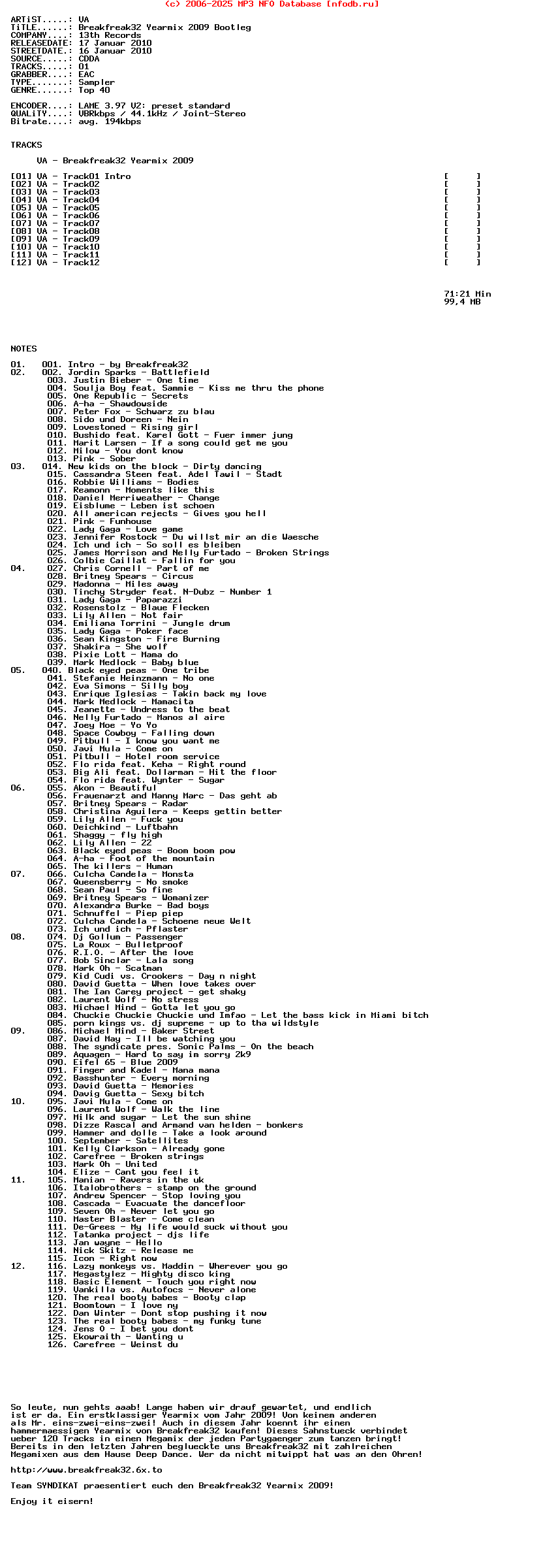 VA_-_Breakfreak32_Yearmix_2009-Bootleg-2010
