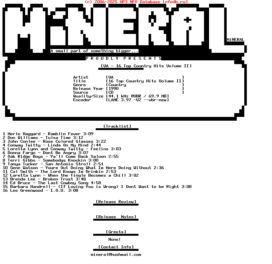 VA-16_Top_Country_Hits_Volume_2-1990-MiNERAL