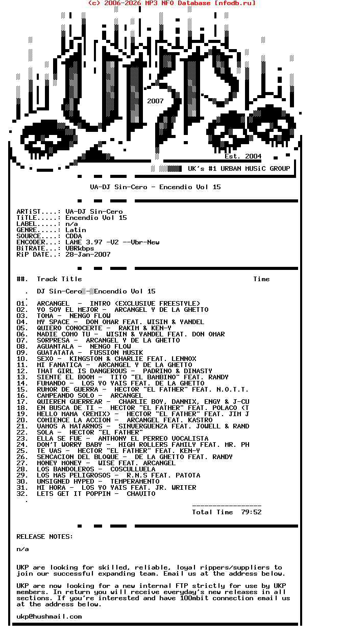 VA-Dj_Sin-Cero-Encendio_Vol_15-(BOOTLEG)-SP-2007-UKP