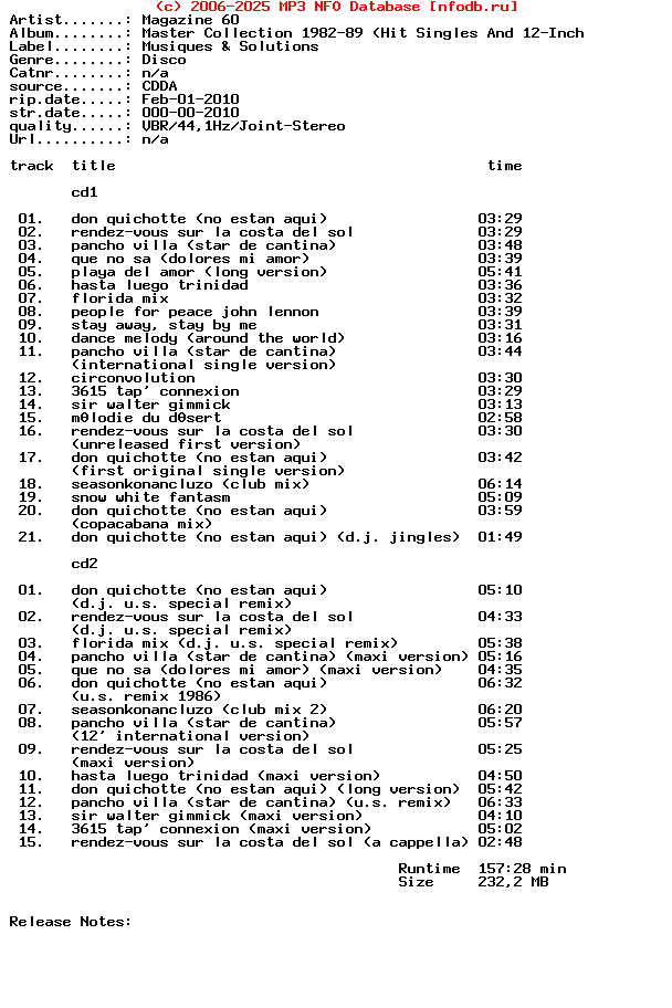 Magazine_60-Master_Collection_1982-89_(HIT_SINGLES_AND_12-INCH_MIXES)-2CD-2010-JUST