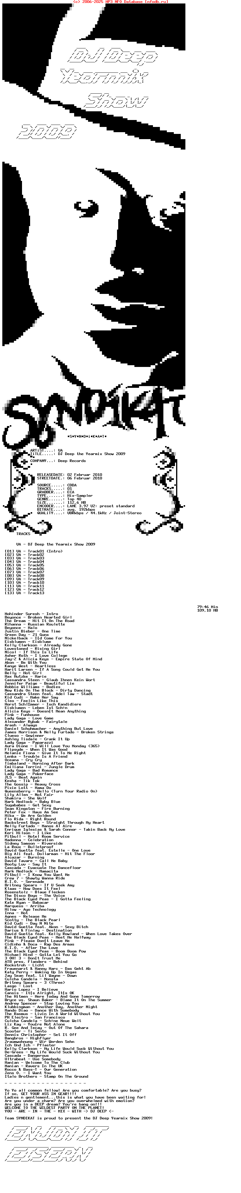 VA_-_Dj_Deep_The_Yearmix_Show_2009-Bootleg-2010