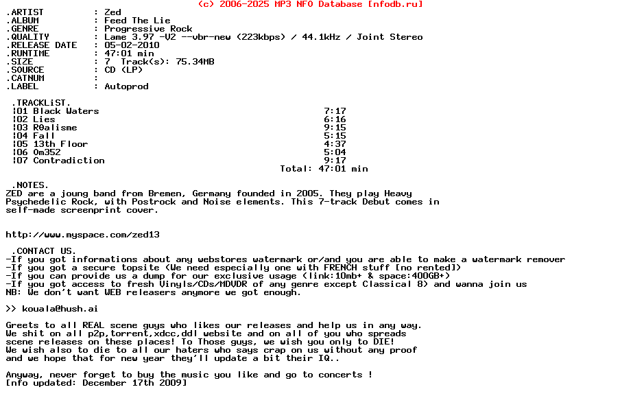 Zed-Feed_The_Lie-2010