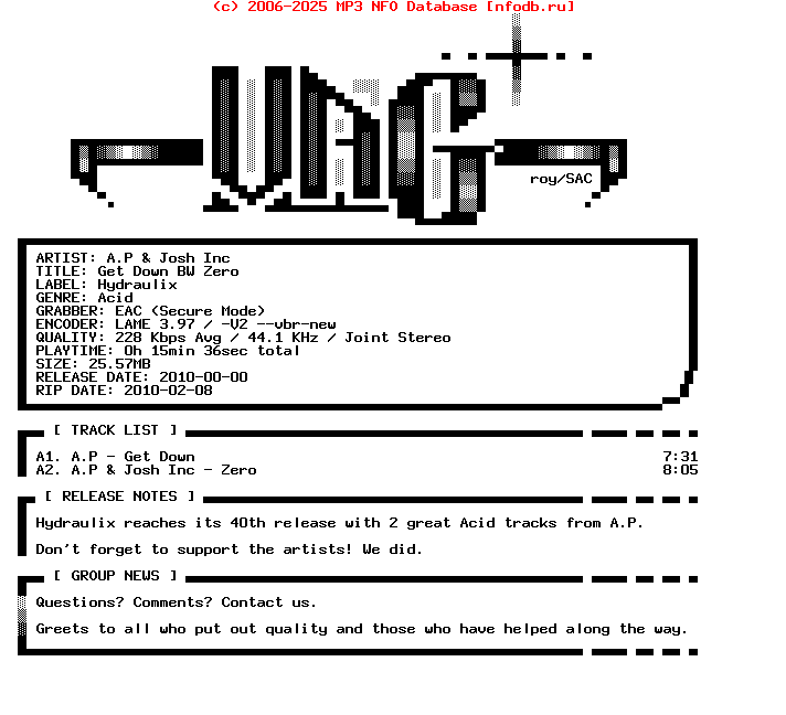 A.P_And_Josh_Inc-Get_Down_Bw_Zero-(VLS)-2010