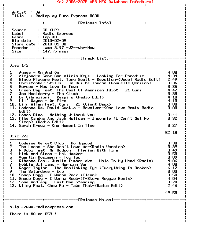 VA-Radioplay_Euro_Express_860U-2CD-2010