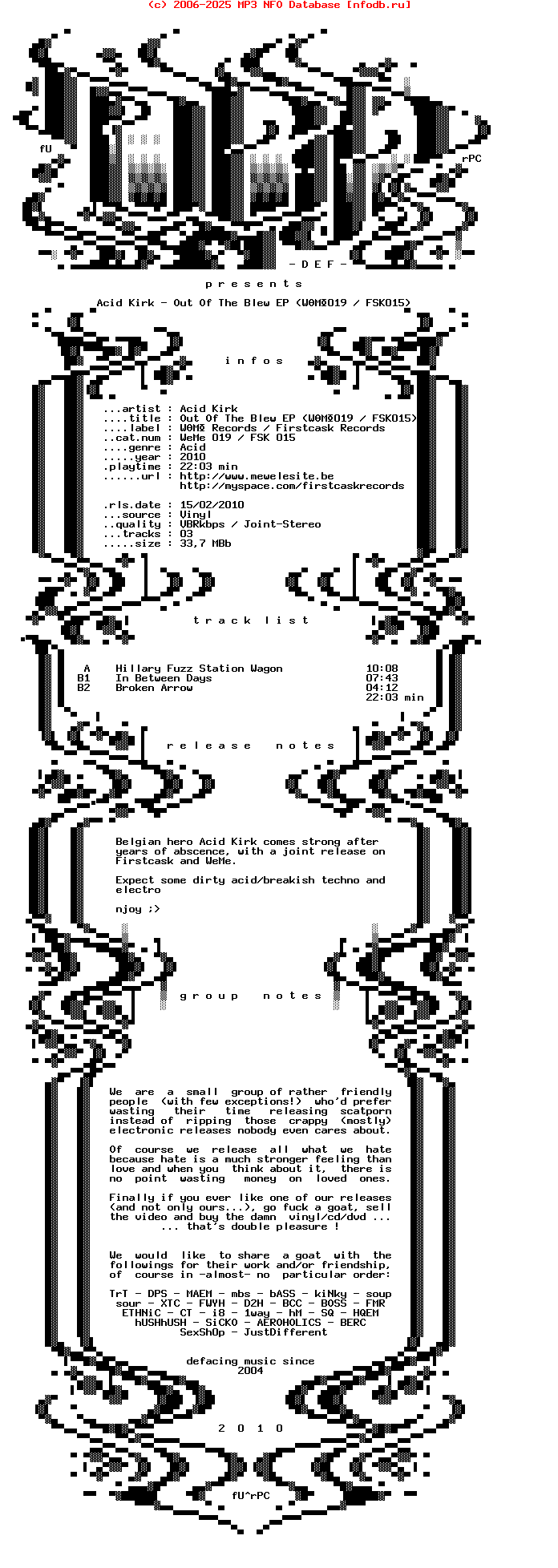 Acid_Kirk-Out_Of_The_Blew_Ep-(WEME019_FSK015)-Vinyl-2010-DEF
