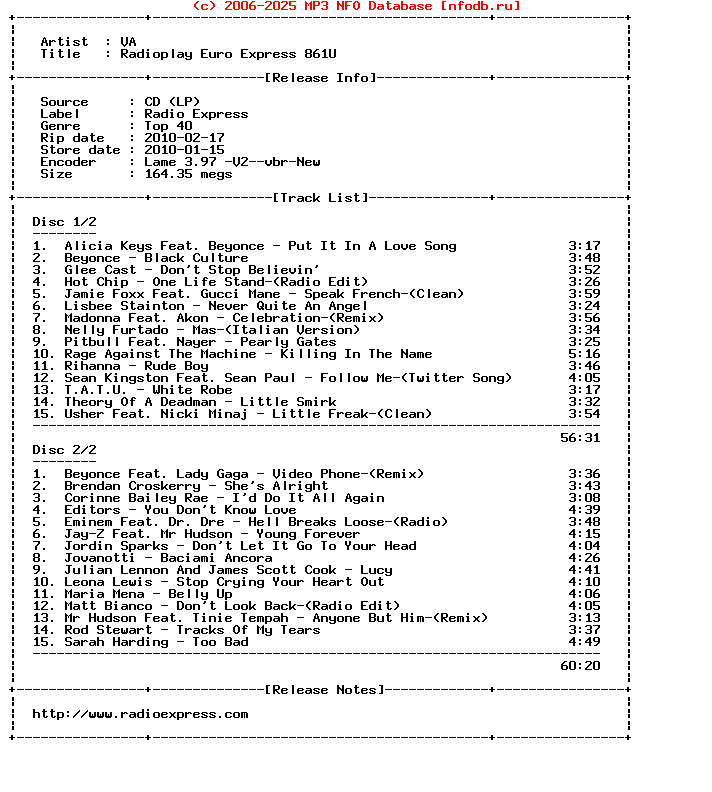 VA-Radioplay_Euro_Express_861U-2CD-2010