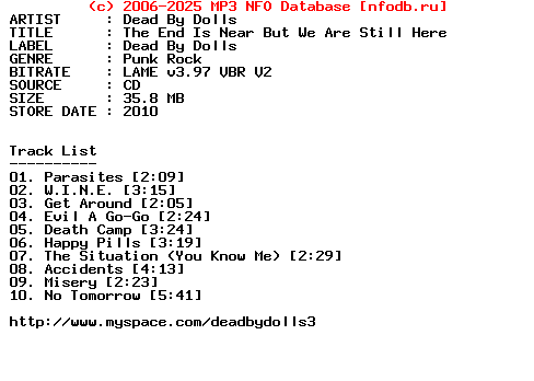Dead_By_Dolls-The_End_Is_Near_But_We_Are_Still_Here-2010