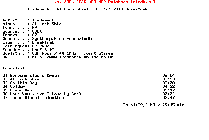 Trademark-At_Loch_Shiel-EP-2010