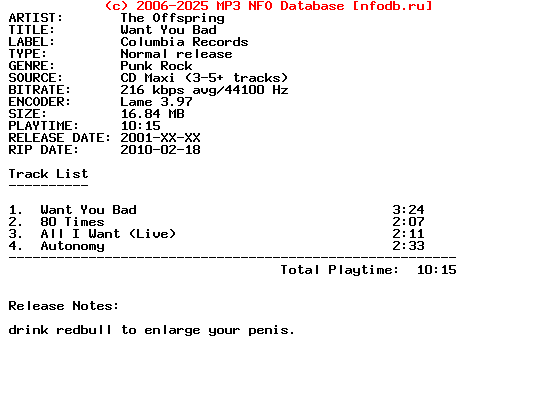 The_Offspring-Want_You_Bad-(CDM)-2001-HiTS_iNT