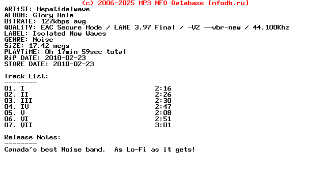 Hepatidalwave-Glory_Hole-(REISSUE)-2010