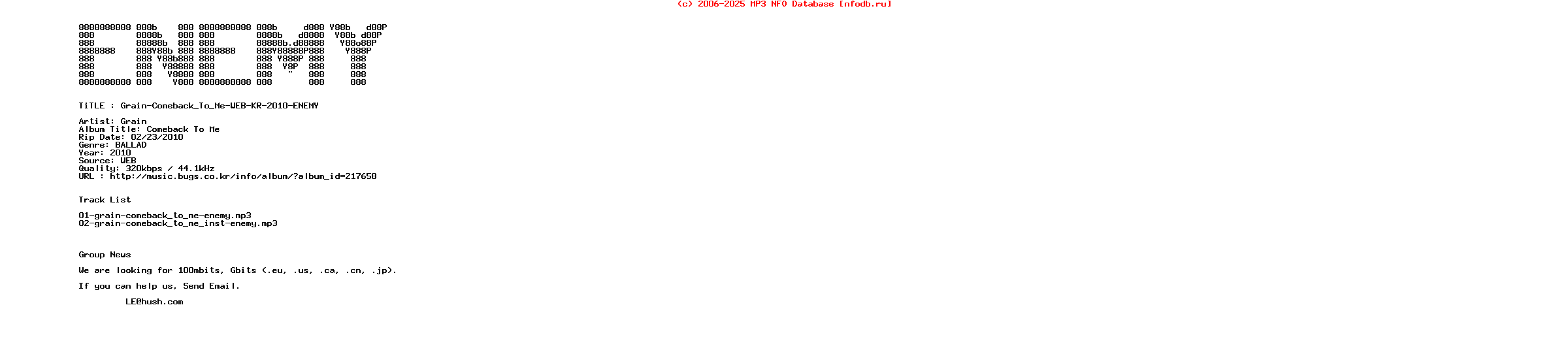 Grain-Comeback_To_Me-WEB-KR-2010-ENEMY