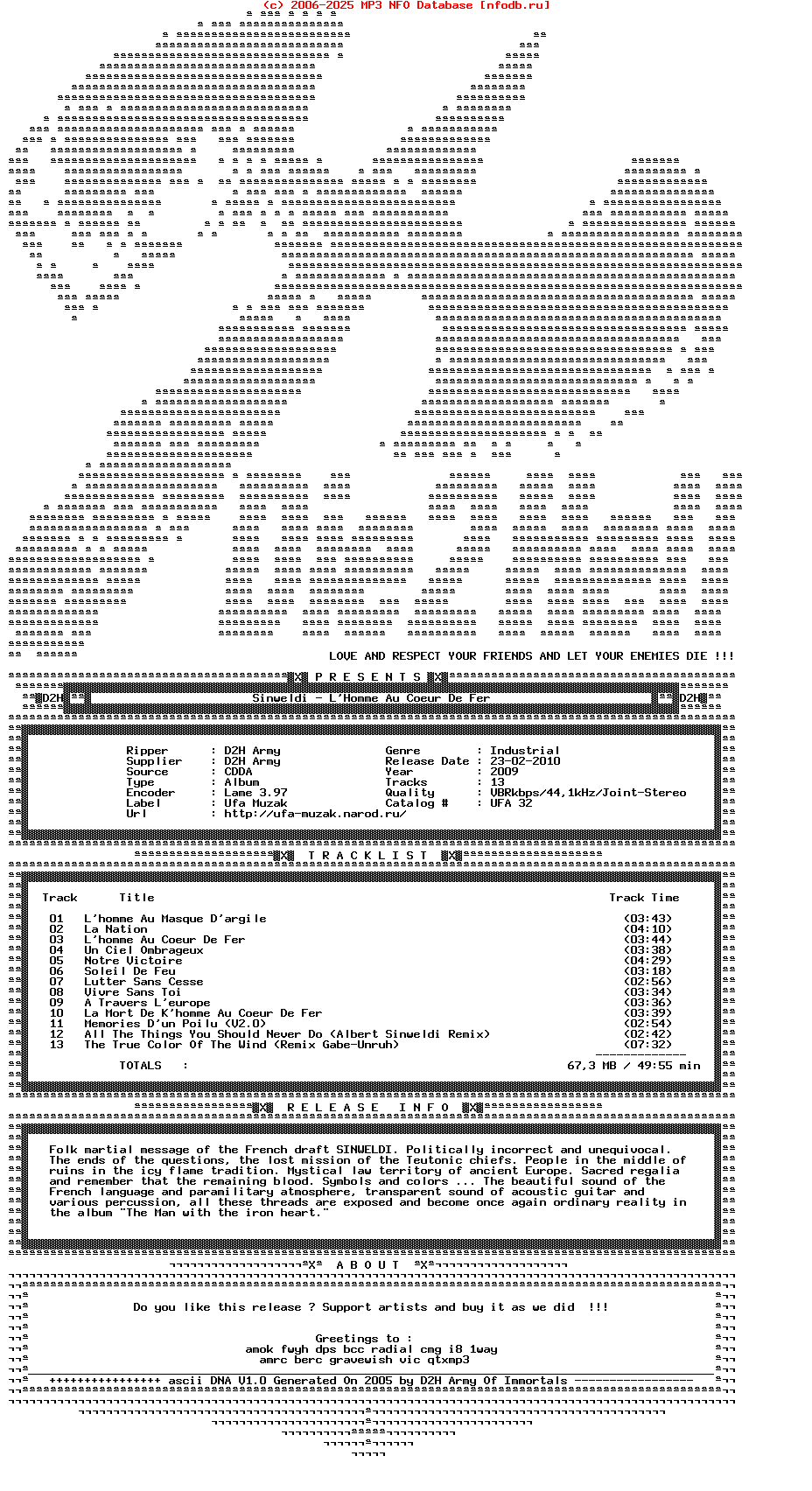 Sinweldi-Lhomme_Au_Coeur_De_Fer-Limited_Edition-CDR-2009