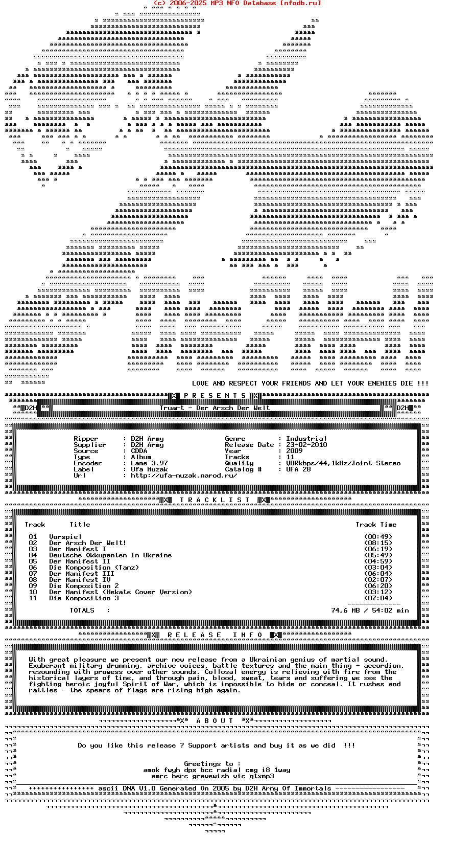 Truart-Der_Arsch_Der_Welt-Limited_Edition-CDR-2009