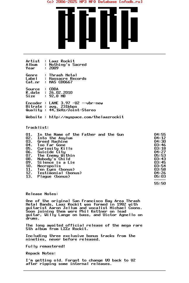 Laaz_Rockit-Nothings_Sacred-REPACK-Remastered-2009-BERC