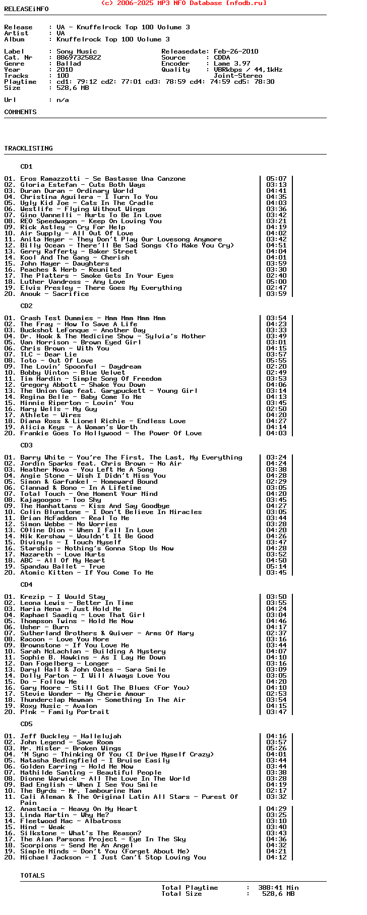 VA_-_Knuffelrock_Top_100_Volume_3-5CD-2010