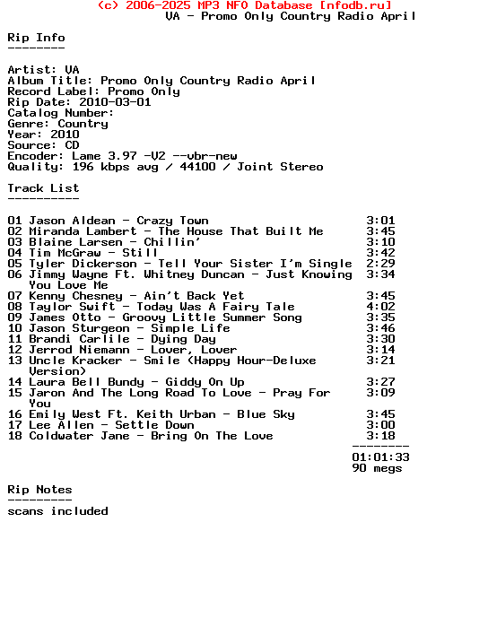 VA-Promo_Only_Country_Radio_April-2010