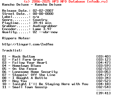 Rancho_Deluxe-Rancho_Deluxe-2006-SnS