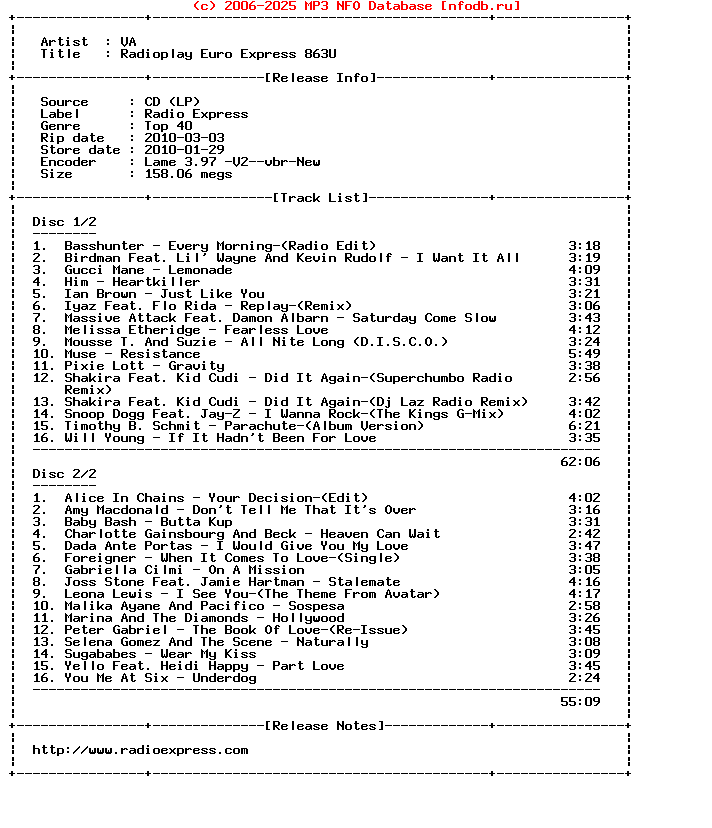VA-Radioplay_Euro_Express_863U-2CD-2010