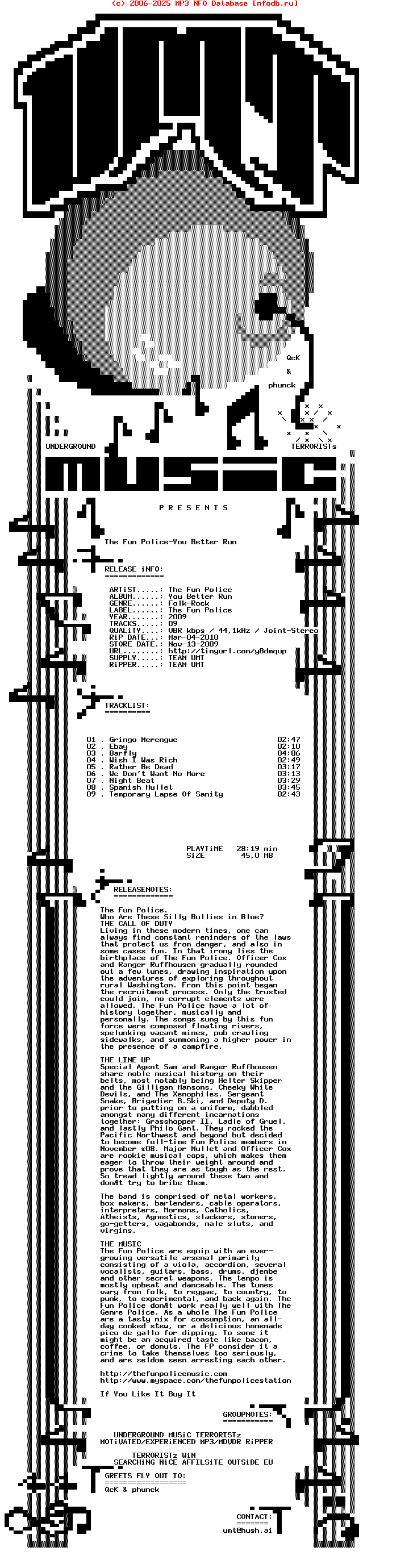 The_Fun_Police-You_Better_Run-WEB-2009-UMT