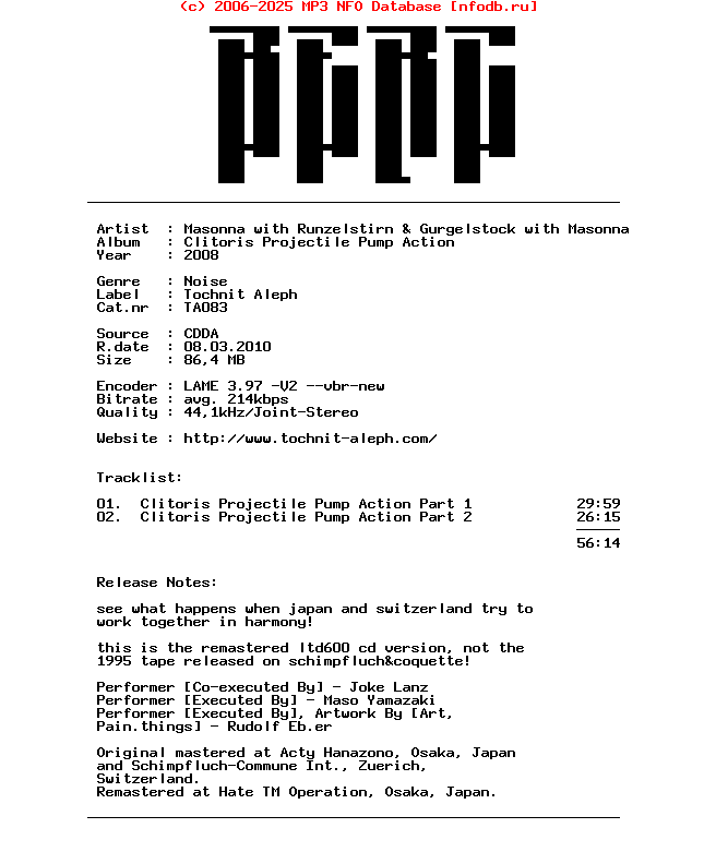 Masonna_With_Runzelstirn_And_Gurgelstock_With_Masonna-Clitoris_Projectile_Pump_Action-CD-2008-BERC