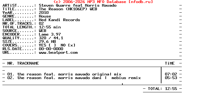 Steven_Quarre_Feat_Morris_Mavado-The_Reason-(HK106EP)-WEB-2010-DWM
