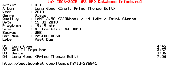 D.I.T-Long_Gone_(INCL._PRINS_THOMAS_EDIT)-(PASTDUE006D)-WEB-2010-KOUALA