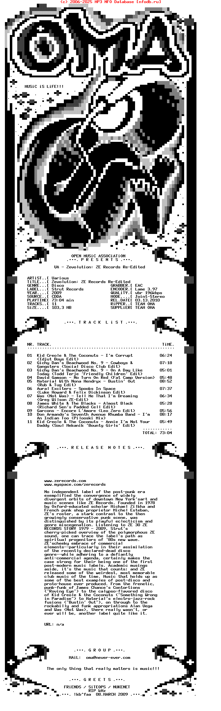 VA-Zevolution_Ze_Records_Re-Edited-(RETAIL)-2009-OMA