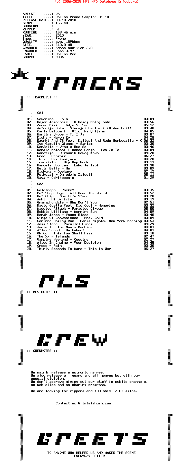 VA-Dallas_Promo_Sampler_01-10-2CD-2010