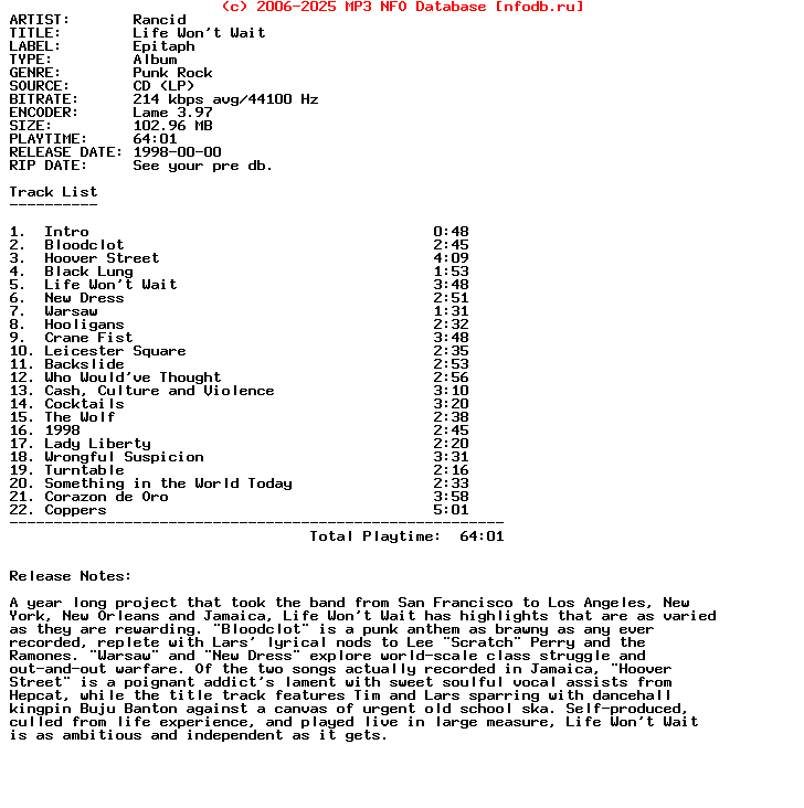 Rancid-Life_Wont_Wait-1998-HiTS_iNT