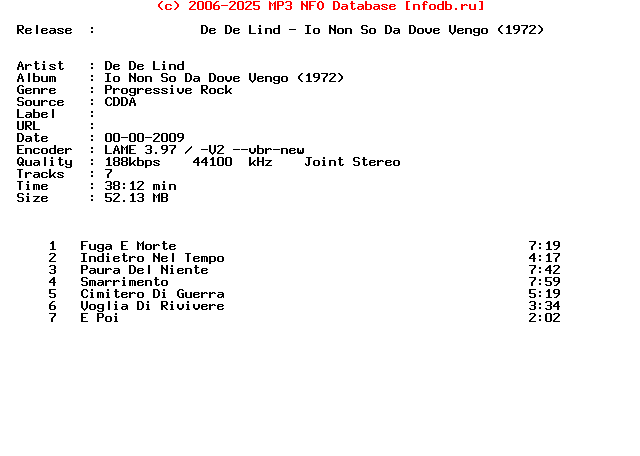 De_De_Lind-Io_Non_So_Da_Dove_Vengo_(1972)-Remastered_Cd-IT-2009