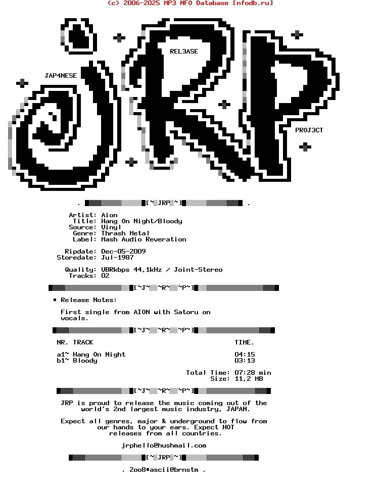 Aion-Hang_On_Night-Bloody-VLS-1987-JRP