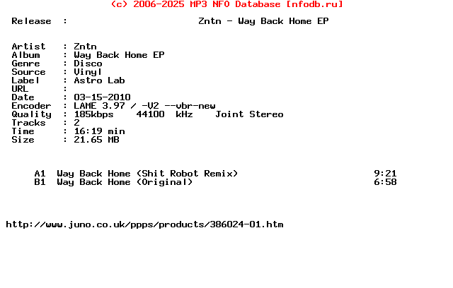 Zntn-Way_Back_Home_Ep-(ALR011T)-Vinyl-2010