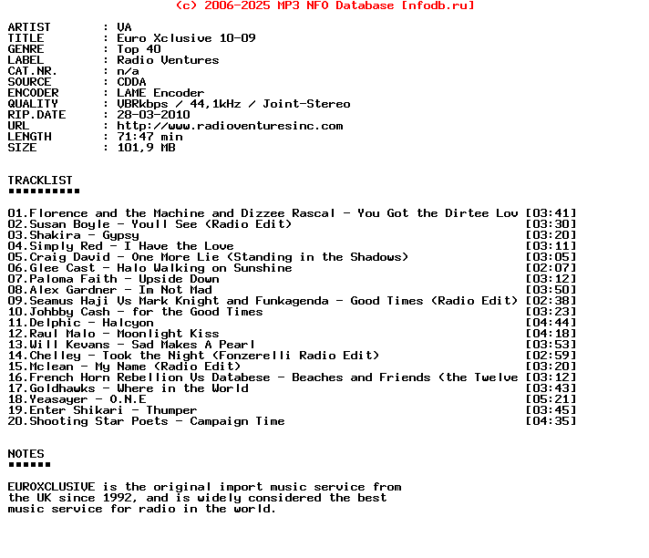 VA-Euro_Xclusive_10-09-Promo_CD-2010-BWA
