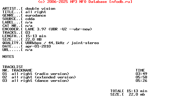 Double_Vision_-_All_Right-Dutch_Cdm-1995