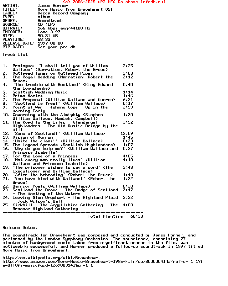 James_Horner-More_Music_From_Braveheart_Ost-1997-HiTS_iNT