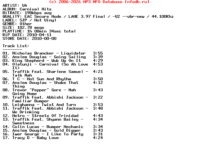 VA-Carnival_Hits-2010