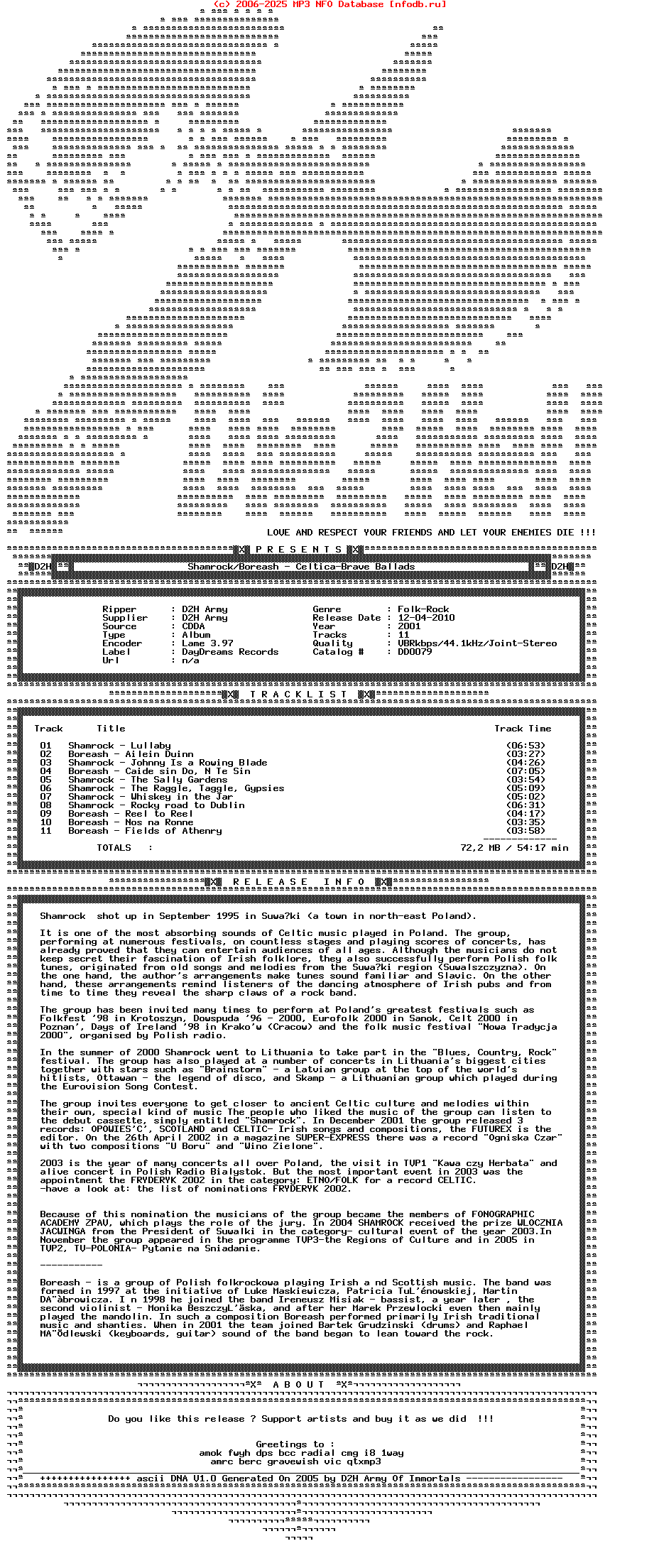 Shamrock-Boreash-Celtica-Brave_Ballads-2001