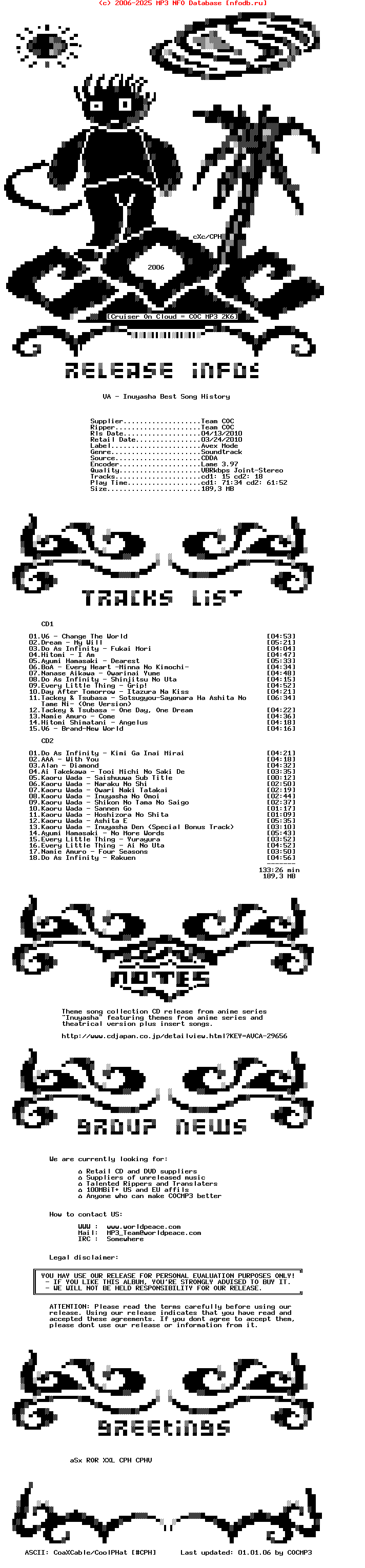 VA-Inuyasha_Best_Song_History-2CD-JP-2010-COCMP3